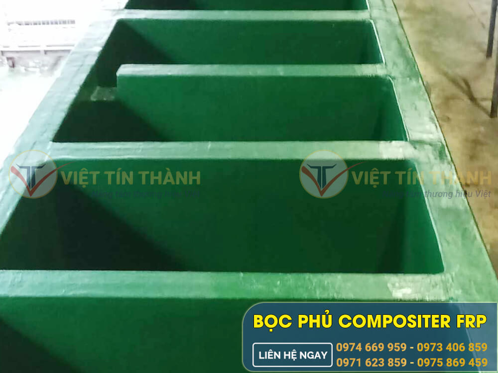 Bọc phủ composite Frp chống ăn mòn